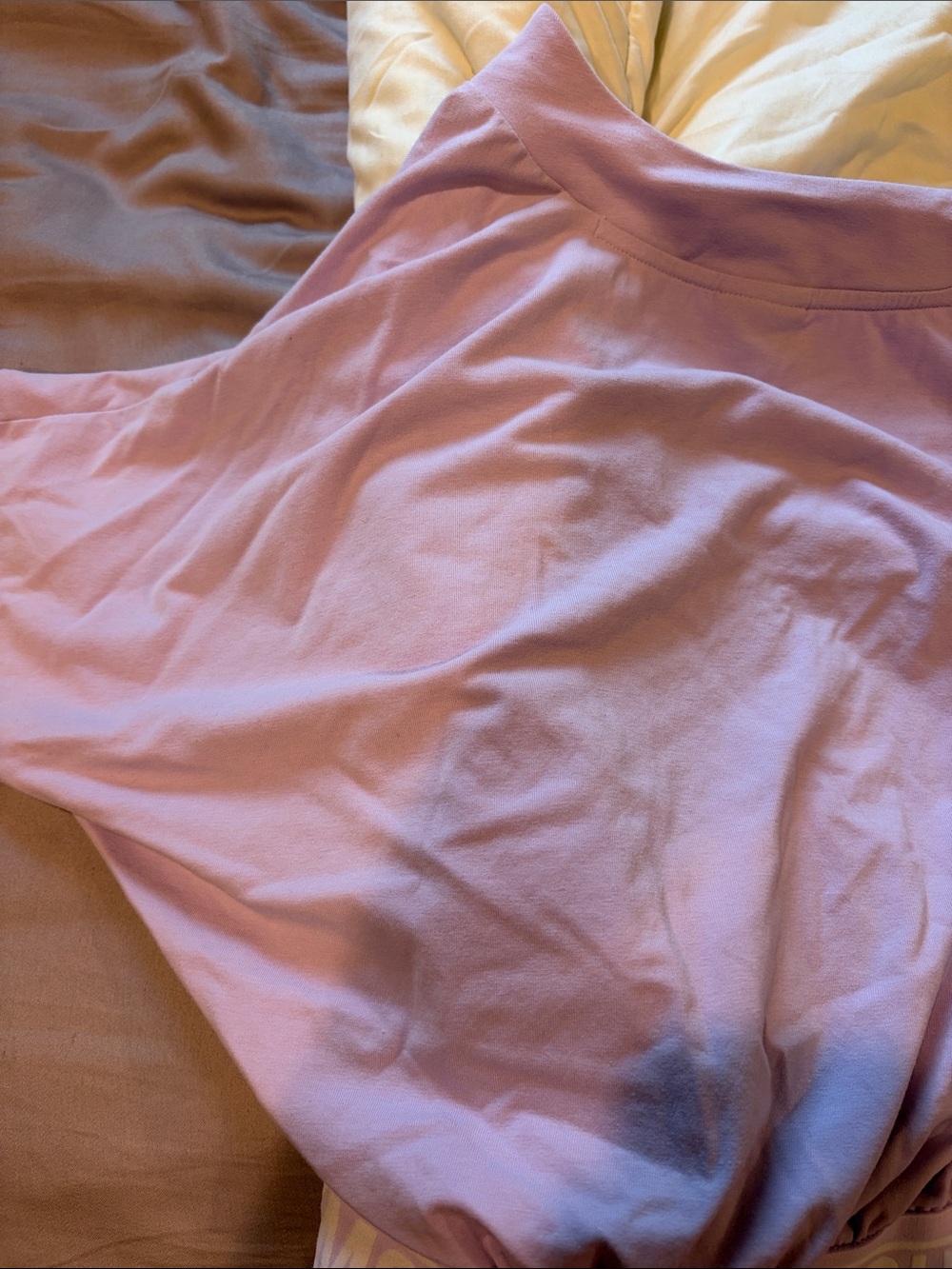 Gymshark Recess 1/2 Zip Tee sz SMALL light purple croptop fitness apparel cute - Picture 11 of 13